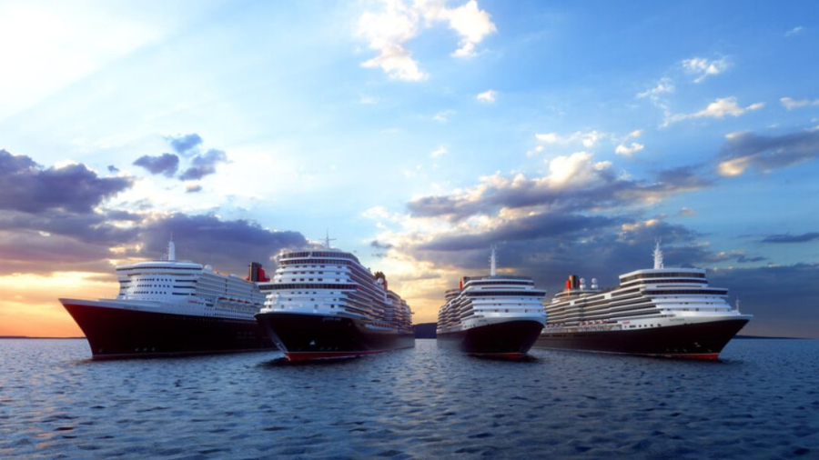 Cunard_Fleet_Four_Ship_Twilight_Original_Landscape.jpg