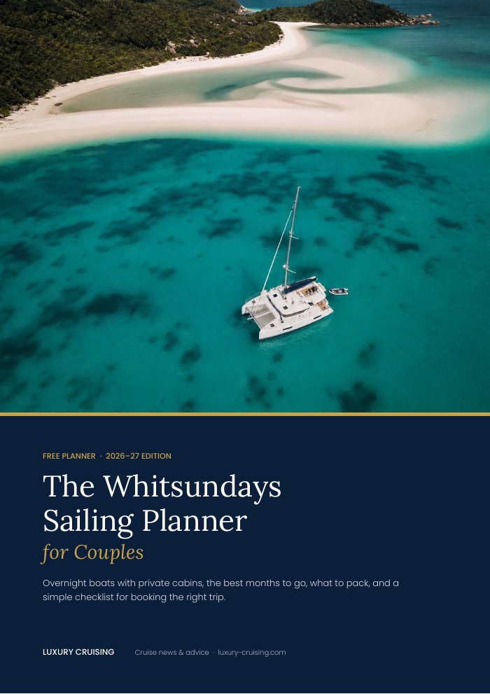 Cover of the Whitsundays Sailing Planner for Couples PDF
